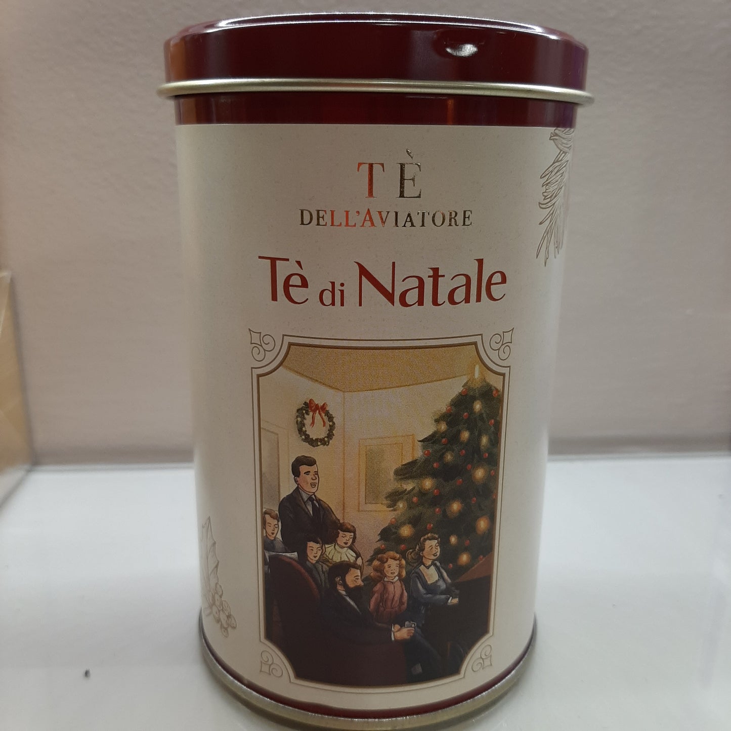 Christmas tea in a can with Ceylon black tea and spices net weight 100 g expiry 19/09/26 Carpano