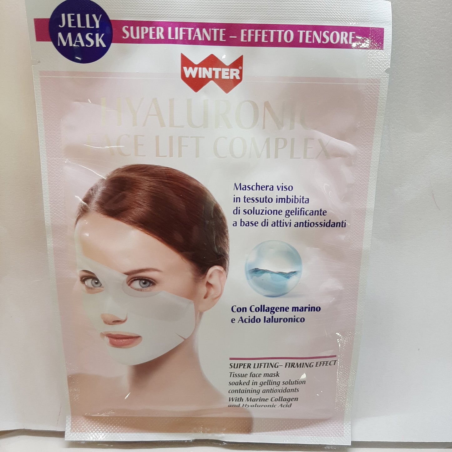 Maschera viso monouso liftante effetto tensore nature unique