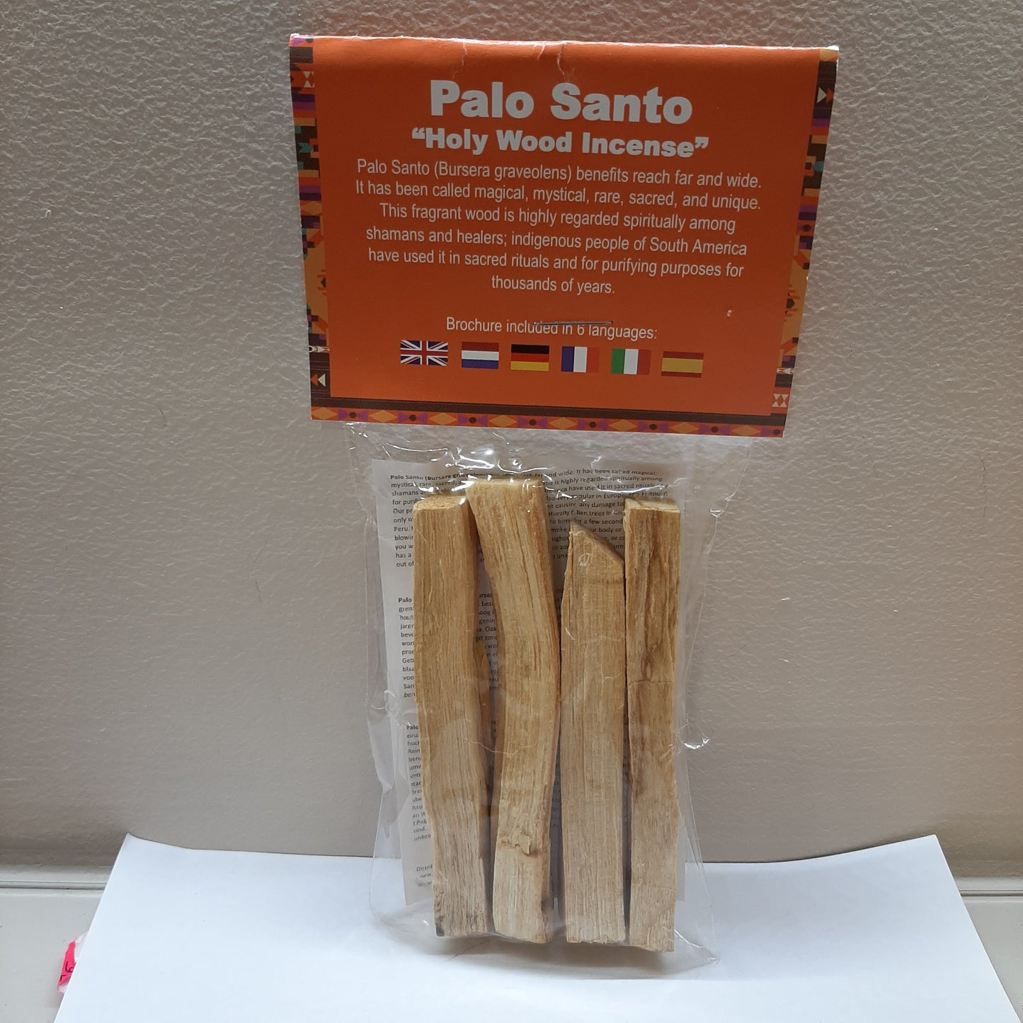 Räucherstäbchen aus Palo Santo-Holz, 40 g 