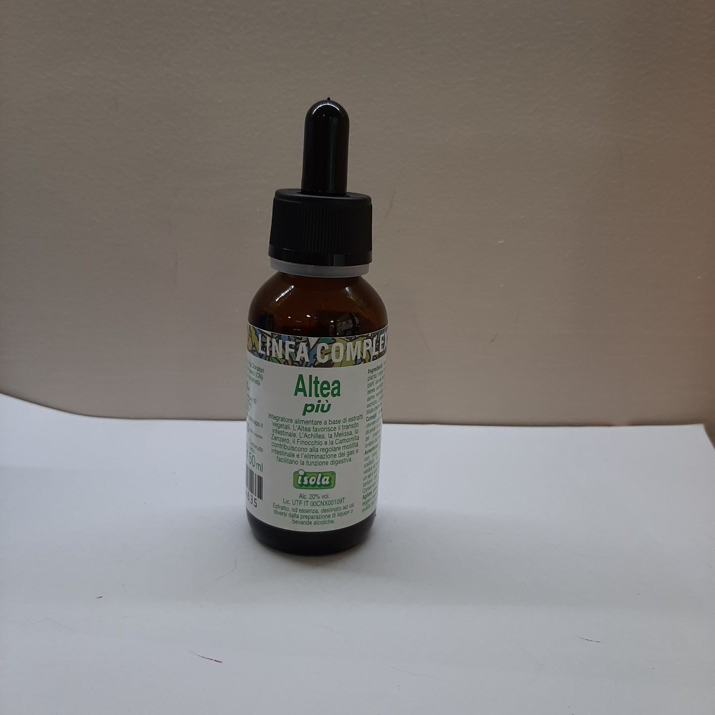 Altea mother tincture plus digestion and intestinal transit compounds 50ml expiry 02/2026 Princeps
