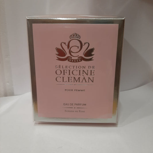 Women's perfume eau de parfum 100ml Femme en rose Oficine Cleman